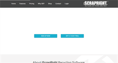 Desktop Screenshot of iscrapright.com